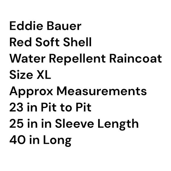 EDDIE BAUER Double Breasted Long Sleeve Red Soft Shell Pea Coat Women's Size XL - Picture 5 of 11